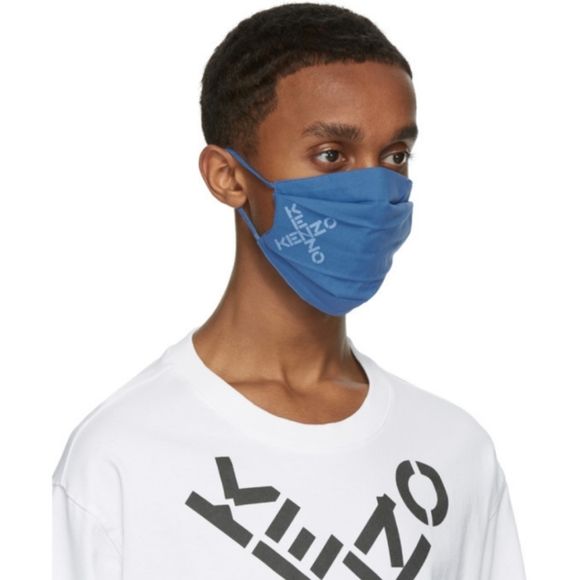 Kenzo Three-Pack Multicolor Sport Logo Face Masks(New) - Picture 3 of 6
